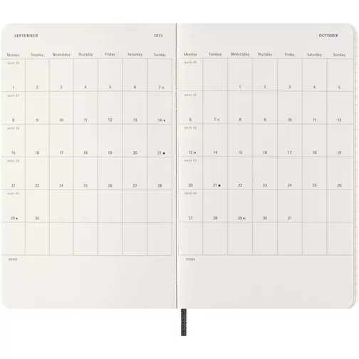 Moleskine 100 % VEGEA® Boa 12 M softcover L ugekalender, Billede 7