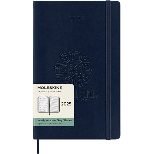 Moleskine Softcover 12 miesiecy kalendarz tygodniowy L, Obraz 2