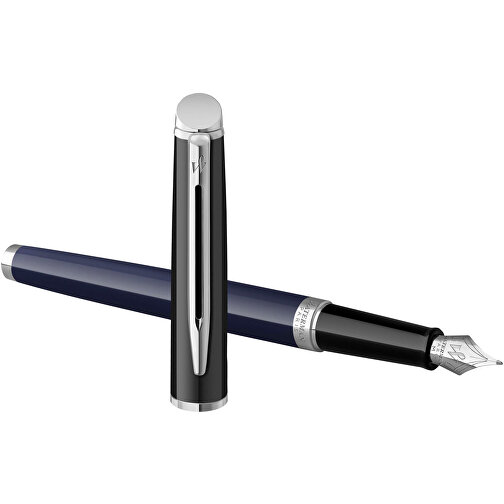 Stilografica Waterman Hemisphere a blocchi di colore con rivestimento in palladio, Immagine 4