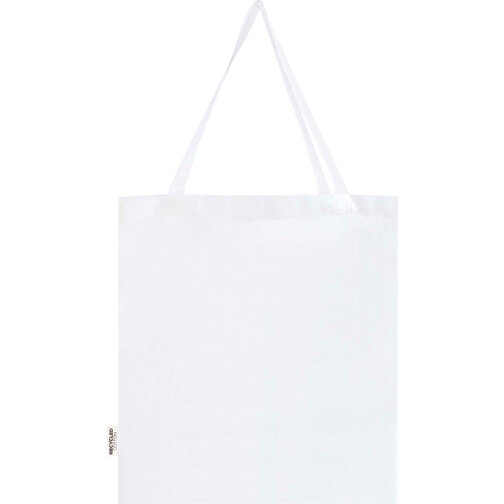 Madras 140 g/m² Sac cabas en coton avec soufflets en coton recyclé GRS, Image 4