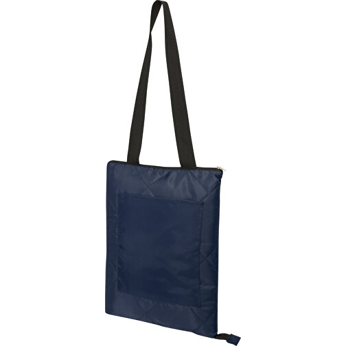 Clary Picknickdecke Aus Recyceltem GRS-Polyester , navy, GRS zertifiziertes recyceltes Polyester, 144,00cm x 123,00cm (Länge x Breite), Bild 1