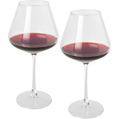 Set di bicchieri da vino Rosso 2 pezzi, Immagine 1