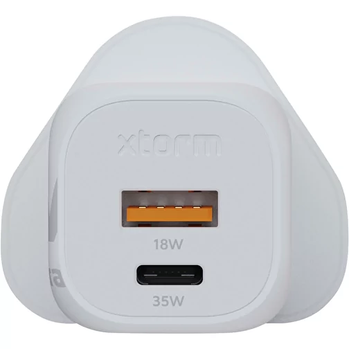 Xtorm XEC035 GaN² Ultra 35 W–vegglader – støpsel for Storbritannia, Bilde 3