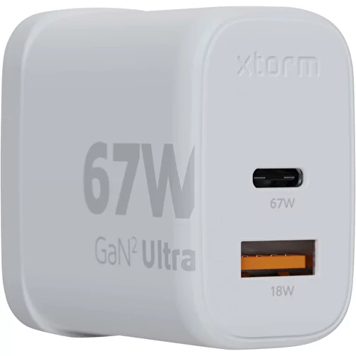 Xtorm XEC067 G GaN² Ultra 67 W väggladdare – kontakt för Storbritannien, Bild 6