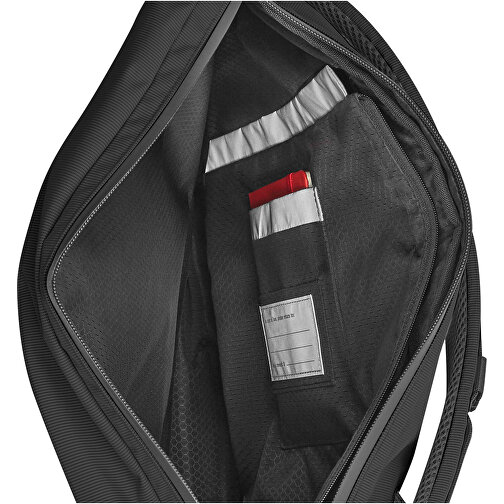 Moleskine Metro Rolltop Rucksack , schwarz, Rilsan® Polyamid, 32,00cm x 19,70cm x 13,00cm (Länge x Höhe x Breite), Bild 7