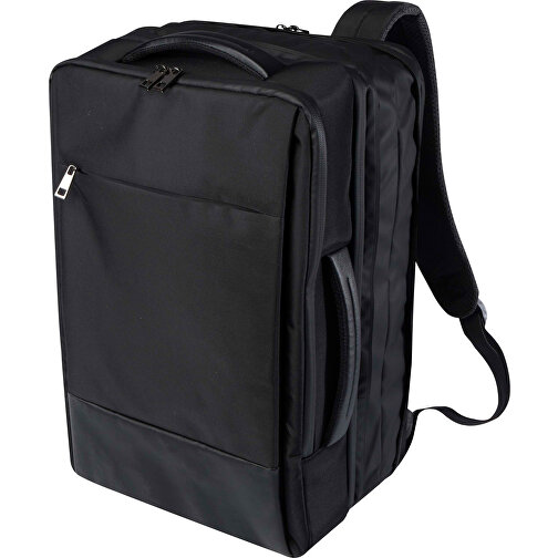 Expedition Pro 35L, 17' GRS Recycelter Erweiterbarer Laptop-Rucksack , schwarz, GRS zertifiziertes recyceltes Polyester, 31,00cm x 48,00cm x 15,00cm (Länge x Höhe x Breite), Bild 5