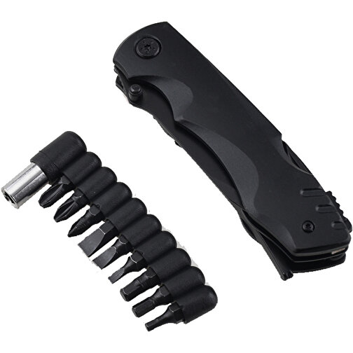 SCX.design T30 Multitool Taschenmesser Mit 10 Funktionen , schwarz, Edelstahl, 14,00cm x 5,00cm x 6,70cm (Länge x Höhe x Breite), Bild 6