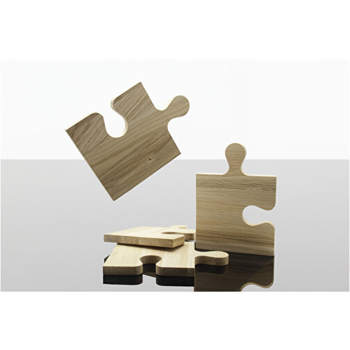 SCX.design K05 Puzzle Schneidebrett Set Aus Eiche , holz, Holz, 27,00cm x 22,00cm (Länge x Breite), Bild 4