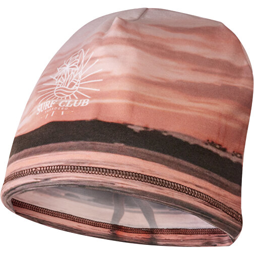 Elian Sublimation-Mütze Aus RPET , weiß, Polyester, Recycled PET, S (24x19cm), , Bild 1