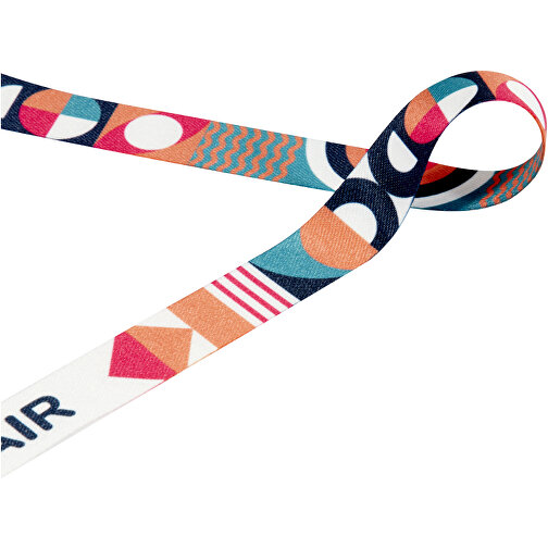 Lanyard Leia Sublimation RPET avec 2 porte-clés, Image 4