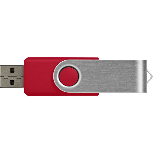 Rotate-basic USB-Stick 3.0 , mittelrot MB , 65 GB , Kunststoff, Aluminium MB , 5,80cm x 1,90cm x 1,00cm (Länge x Höhe x Breite), Bild 4