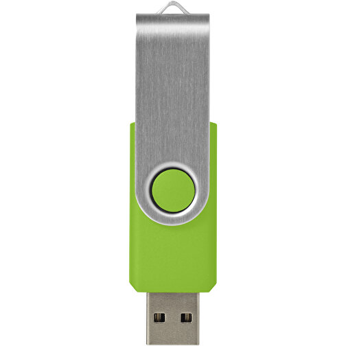 Rotate-basic USB-Stick 3.0 , limone MB , 128 GB , Kunststoff, Aluminium MB , 5,80cm x 1,90cm x 1,00cm (Länge x Höhe x Breite), Bild 3