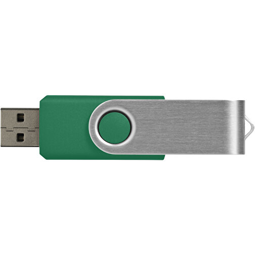 Rotate-basic USB-Stick 3.0 , grün MB , 128 GB , Kunststoff, Aluminium MB , 5,80cm x 1,90cm x 1,00cm (Länge x Höhe x Breite), Bild 4