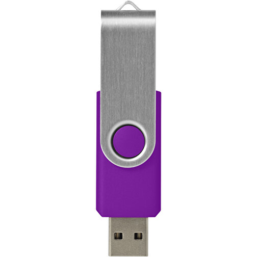 Rotate-basic USB-Stick 3.0 , lila MB , 65 GB , Kunststoff, Aluminium MB , 5,80cm x 1,90cm x 1,00cm (Länge x Höhe x Breite), Bild 3