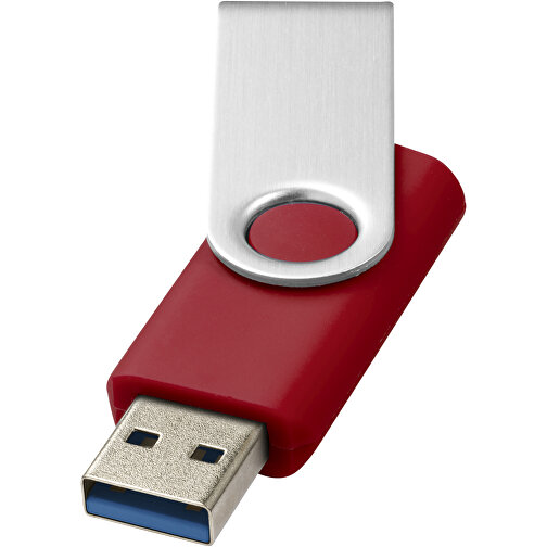 Rotate-basic USB-Stick 3.0 , rot MB , 32 GB , Kunststoff, Aluminium MB , 5,80cm x 1,90cm x 1,00cm (Länge x Höhe x Breite), Bild 1