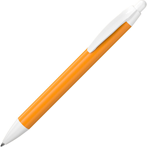 BIC® Wide Body™ Kugelschreiber , BiC, kürbisorange / weiß, Kunststoff, 1,50cm x 11,60cm (Länge x Breite), Bild 1