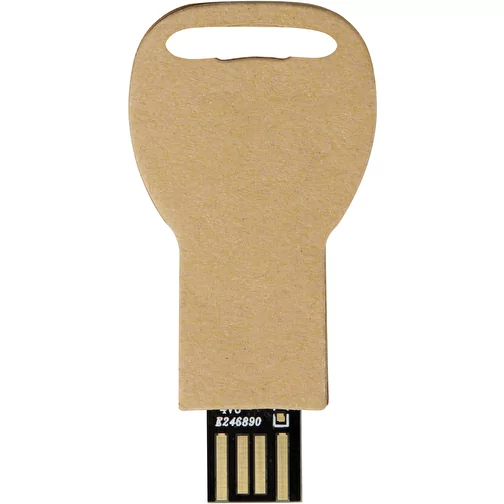 USB 2.0 in carta riciclata a forma di chiave, Immagine 3