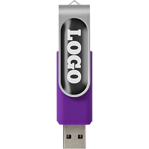 Roterende Doming USB-stick, Billede 3