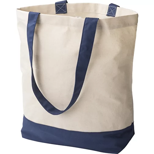 Sac shopping en coton canvas Cole, Image 2