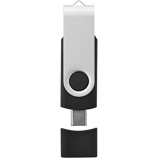 OTG Rotate USB Typ-C Stick , schwarz MB , 8 GB , Kunststoff, Aluminium MB , 7,00cm x 1,60cm x 1,00cm (Länge x Höhe x Breite), Bild 6