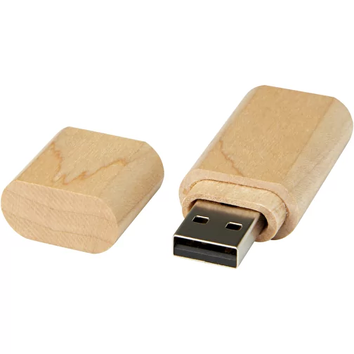 USB 3.0 af træ med nøglering, Billede 1