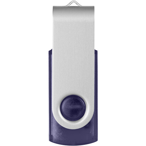 Rotate USB-Stick 3.0 Transparent , blau MB , 32 GB , Kunststoff, Aluminium MB , 5,80cm x 1,90cm x 1,00cm (Länge x Höhe x Breite), Bild 4