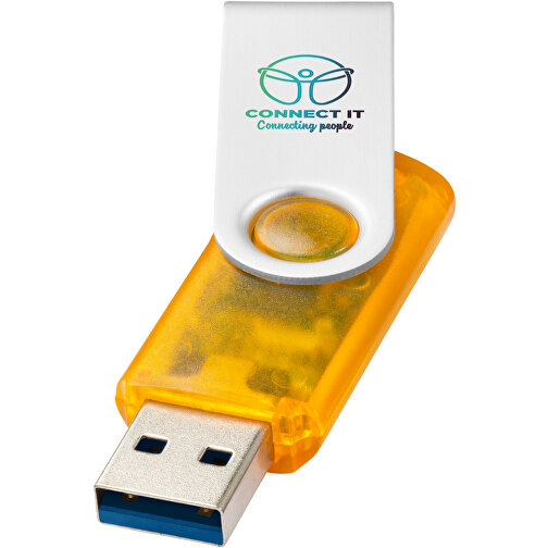 Gira la memoria USB 3.0 transparente, Imagen 2