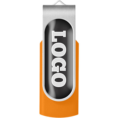 Rotate USB-Stick 3.0 Mit Doming , orange MB , 65 GB , Kunststoff, Aluminium MB , 5,80cm x 1,90cm x 1,00cm (Länge x Höhe x Breite), Bild 4