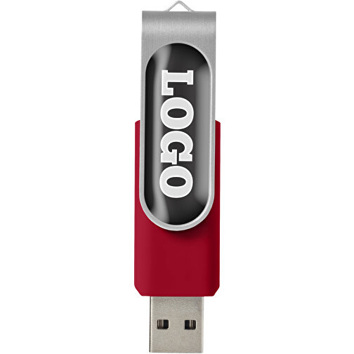 Rotate USB-Stick 3.0 Mit Doming , rot MB , 32 GB , Kunststoff, Aluminium MB , 5,80cm x 1,90cm x 1,00cm (Länge x Höhe x Breite), Bild 2