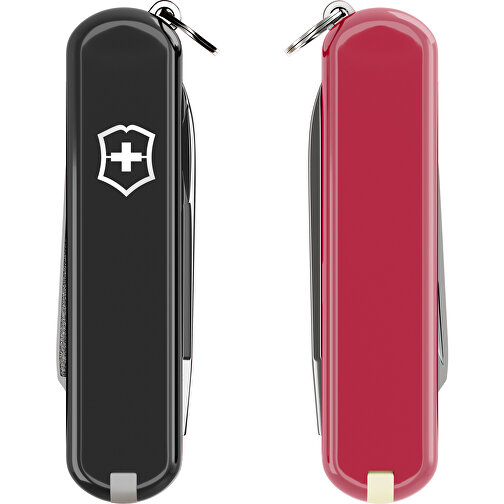 ESCORT - Victorinox Schweizer Messer , Victorinox, Dark Illusion / Style Icon, hochlegierter, rostfreier Stahl, 5,80cm x 0,80cm x 1,80cm (Länge x Höhe x Breite), Bild 5