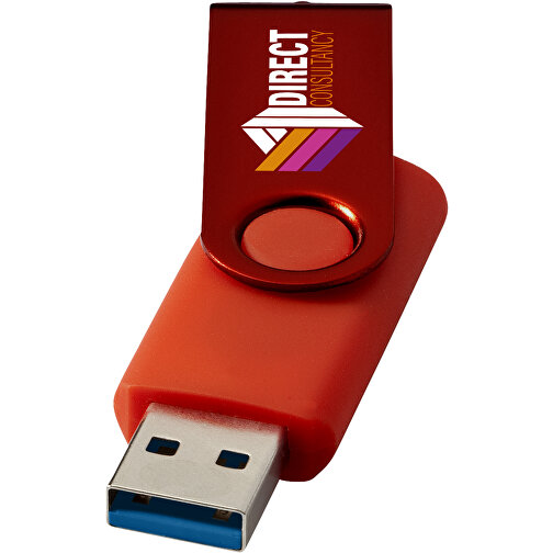 Obrotowa pamiec USB 3.0 wykonana z metalu, Obraz 2