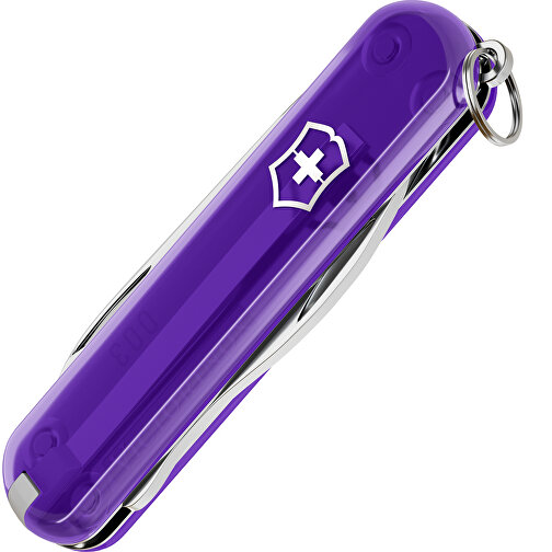 RALLY - Victorinox Schweizer Messer , Victorinox, Persian Indigo, hochlegierter, rostfreier Stahl, 5,80cm x 0,90cm x 2,00cm (Länge x Höhe x Breite), Bild 3