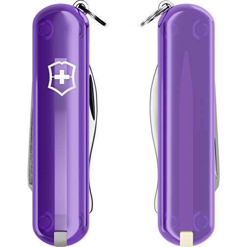 RALLY - Victorinox Schweizer Messer , Victorinox, Persian Indigo, hochlegierter, rostfreier Stahl, 5,80cm x 0,90cm x 2,00cm (Länge x Höhe x Breite), Bild 5