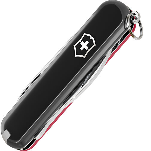 RALLY - Victorinox Schweizer Messer , Victorinox, Dark Illusion / Style Icon, hochlegierter, rostfreier Stahl, 5,80cm x 0,90cm x 2,00cm (Länge x Höhe x Breite), Bild 3