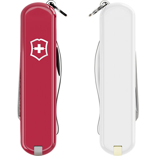 RALLY - Victorinox Schweizer Messer , Victorinox, Style Icon / Falling Snow, hochlegierter, rostfreier Stahl, 5,80cm x 0,90cm x 2,00cm (Länge x Höhe x Breite), Bild 5