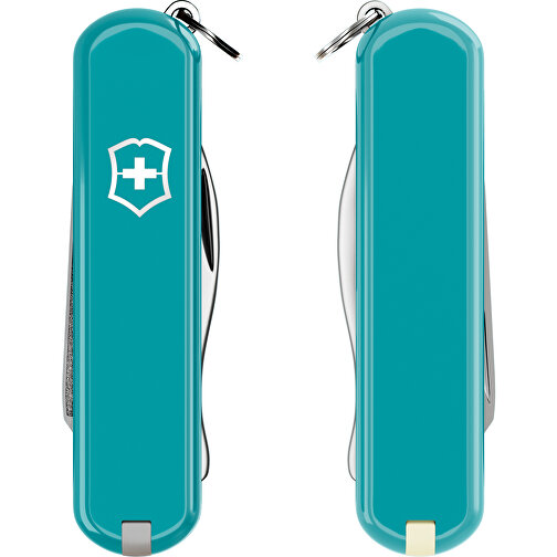 RALLY - Victorinox Schweizer Messer , Victorinox, Mountain Lake, hochlegierter, rostfreier Stahl, 5,80cm x 0,90cm x 2,00cm (Länge x Höhe x Breite), Bild 5