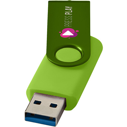 Roterende USB-stick 3.0 lavet af metal, Billede 2