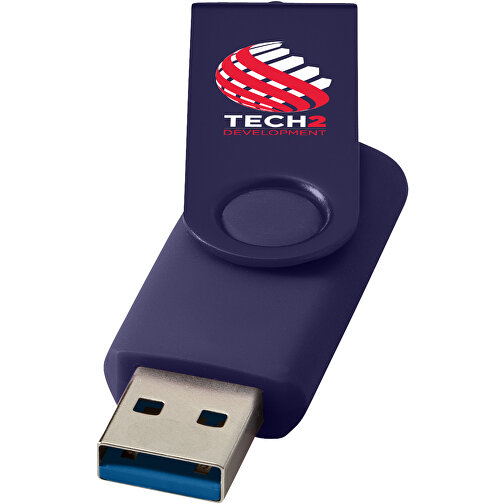 Roterende USB-stick 3.0 lavet af metal, Billede 2