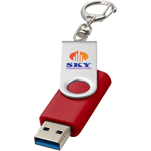 Clé USB 3.0 Rotate avec porte-clés, Image 2