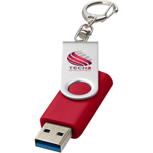 Chiavetta USB 3.0 con portachiavi a rotazione, Immagine 2