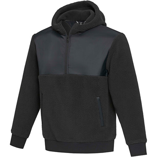 Evans Sherpa Fleecepullover Half-Zip Unisex , schwarz, Sherpa 100% Recyceltes Polyester, XL, , Bild 1