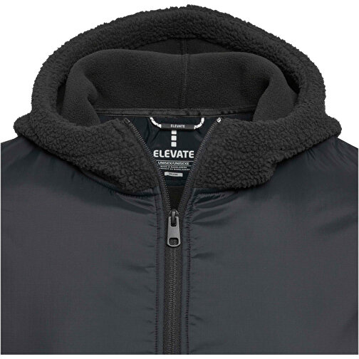 Evans Sherpa Fleecepullover Half-Zip Unisex , schwarz, Sherpa 100% Recyceltes Polyester, S, , Bild 5