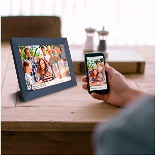 Cornice per foto digitali Wi-Fi da 10' Prixton Prado Frameo, Immagine 3