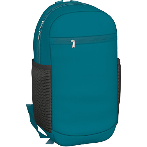 Rucksack Milan , atlantikblau, Sublimation-fabric 300g, 15,00cm x 40,00cm x 30,00cm (Länge x Höhe x Breite), Bild 1