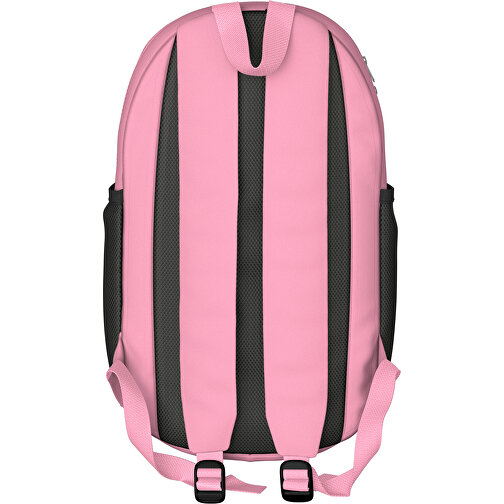 Rucksack Milan , hellpink, Sublimation-fabric 300g, 15,00cm x 40,00cm x 30,00cm (Länge x Höhe x Breite), Bild 2