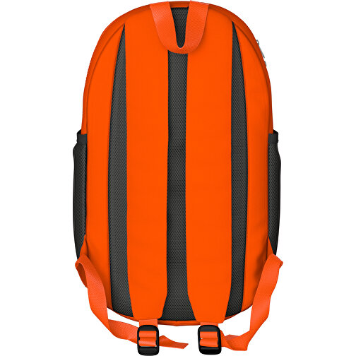 Rucksack Milan , orange, Sublimation-fabric 300g, 15,00cm x 40,00cm x 30,00cm (Länge x Höhe x Breite), Bild 2