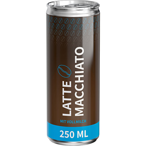 Latte Macchiato, Body Label , Aluminium, Folie, 5,30cm x 13,50cm x 5,30cm (Länge x Höhe x Breite), Bild 1