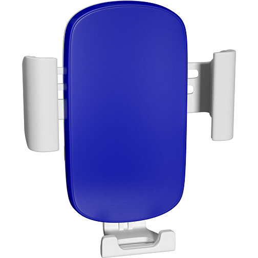 VividHold Qi Charger , blau / weiß, Kunststoff, 10,50cm x 10,00cm (Höhe x Breite), Bild 1