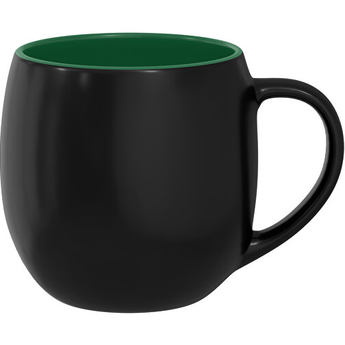 Olaf Innen Farbig Außen Schwarz 400ml , schwarz / dunkelgrün, New Bone China Porzellan, 9,00cm x 12,00cm (Höhe x Breite), Bild 1