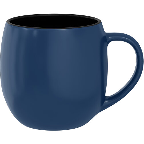 Olaf Aussen Farbig Innen Schwarz 400ml , navyblau / schwarz, New Bone China Porzellan, 9,00cm x 12,00cm (Höhe x Breite), Bild 1